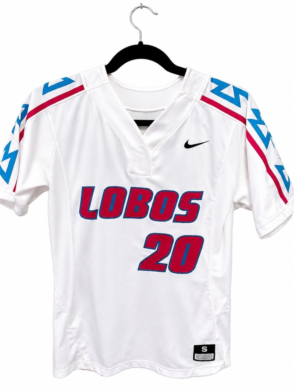 Nike UNM Lobos #20 Dri-FIT Softball Jersey Women's Small NCAA
